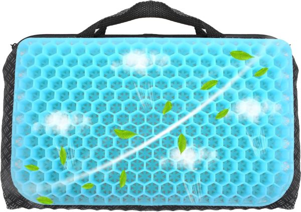 Portable Compact Seat Cushion (14.5" x 10.6") Foldable Travel Cushion, for Airplane Seats, Camping, Stadium, Cinema, Garden Benches Seat Cushion